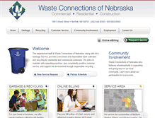 Tablet Screenshot of norfolkwasteconnections.com